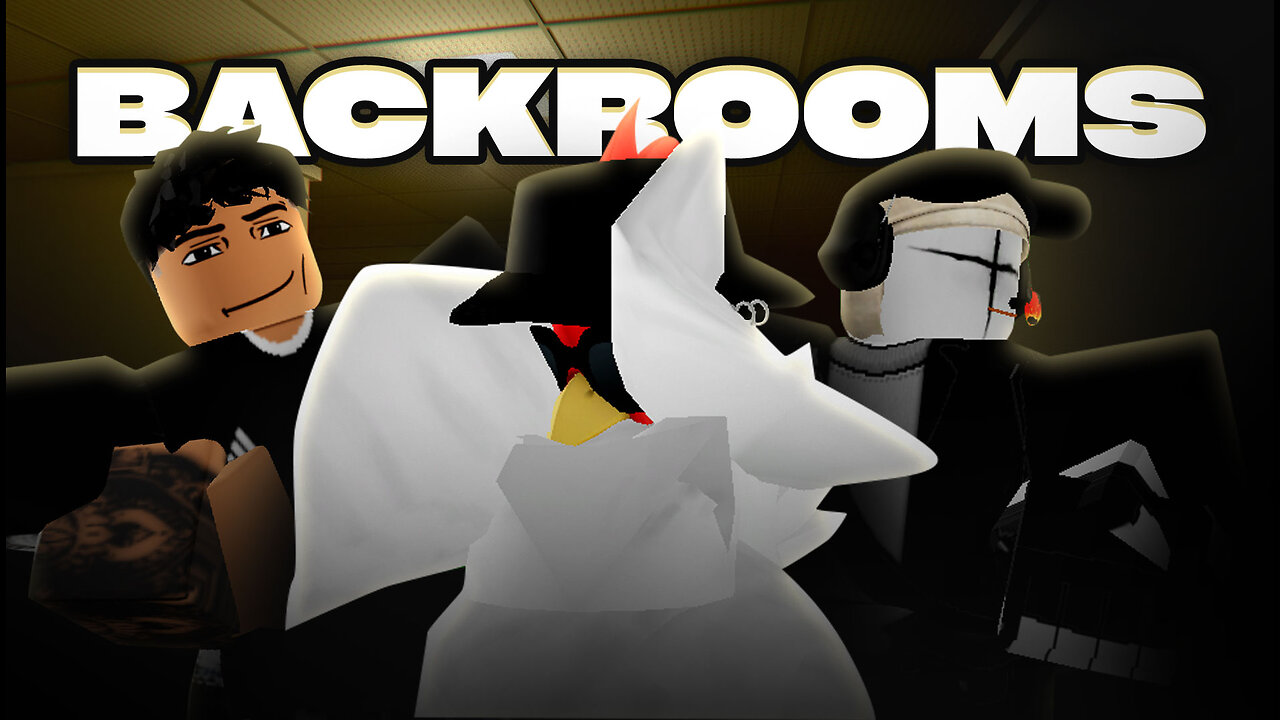 BACKROOMS en ROBLOX con el staff de la ANFR (spoiler: no duran) XD