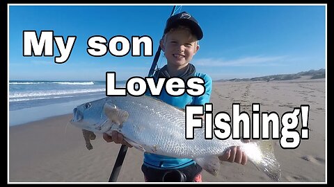 MY SON OUT-FISHED ME! KOB mission with Xandré! Early and FREEZING COLD MORNING!