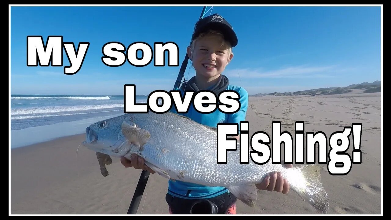 MY SON OUT-FISHED ME! KOB mission with Xandré! Early and FREEZING COLD MORNING!