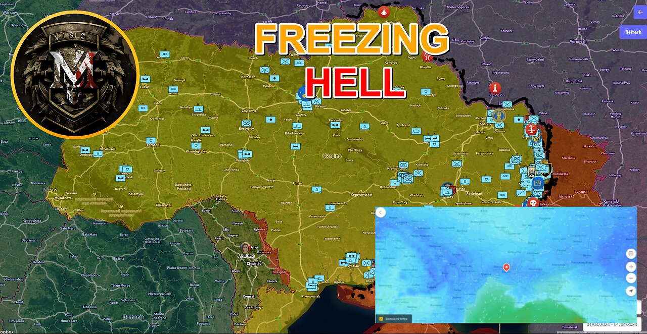 A Freezing Nightmare Is Approaching Ukraine From The North. Military Summary And Analysis 2024.01.04