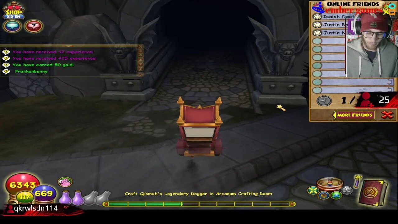 wizard101 pt 5 (death wiz questing adventures) !hope for the best !come check it out