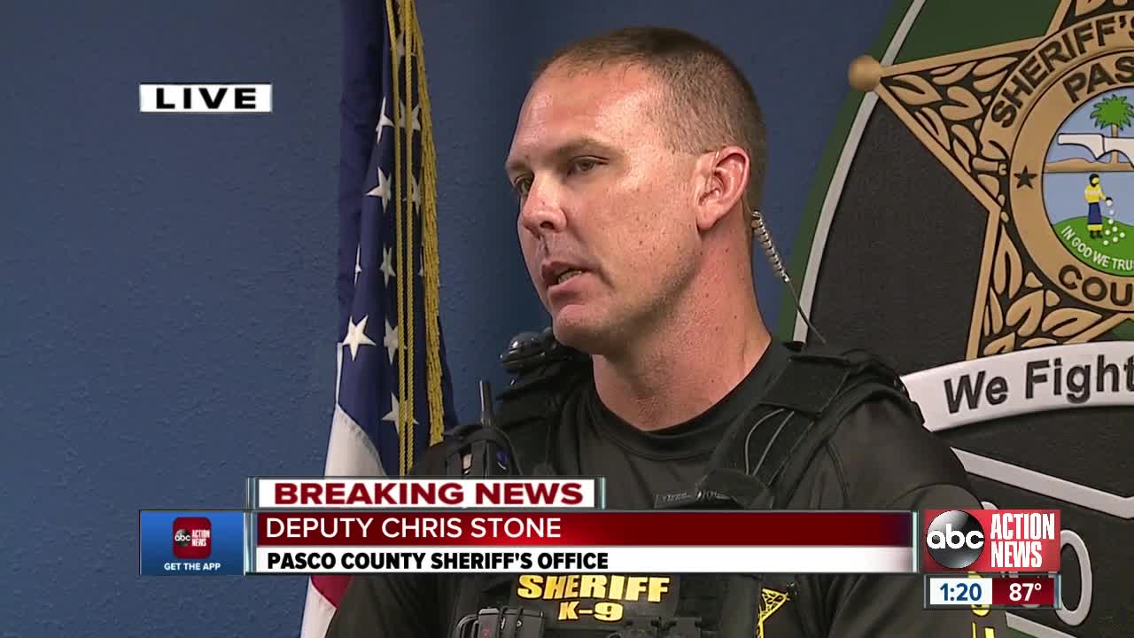 Pasco County deputy returns to duty after being shot during during barricade situation