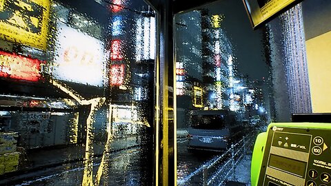 Rainy Phone Booth ASMR: Voice Mail Ambiance, Light Raining, and Relaxing Experience ☎️🌧️