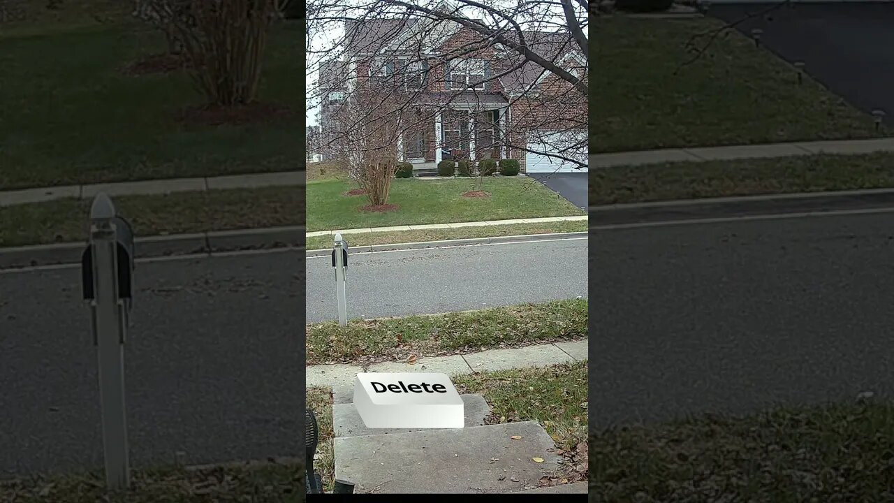 A delete Button Visits #Shorts ⚠