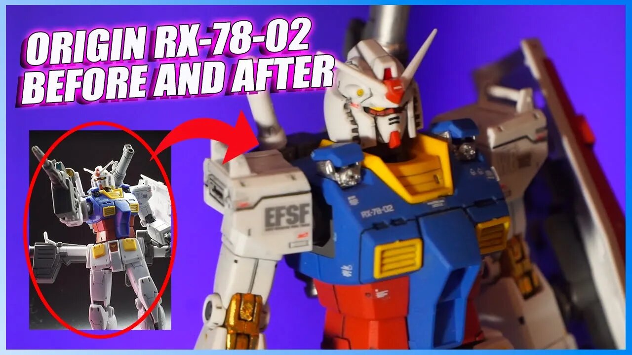 RX-78-02 Origin Review Reaction + Before and After Upgrades [Re:Gunpla]