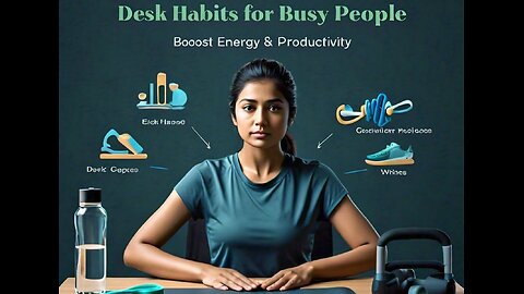 Desk exercise... Best busy and sitting exercise tips