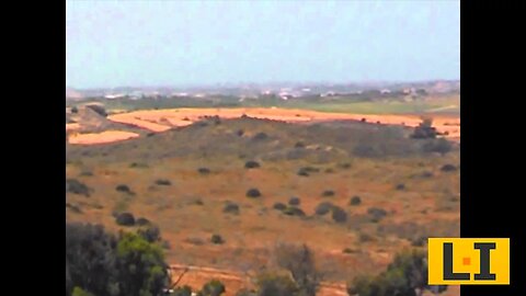 Gaza View from Sderot, Israel