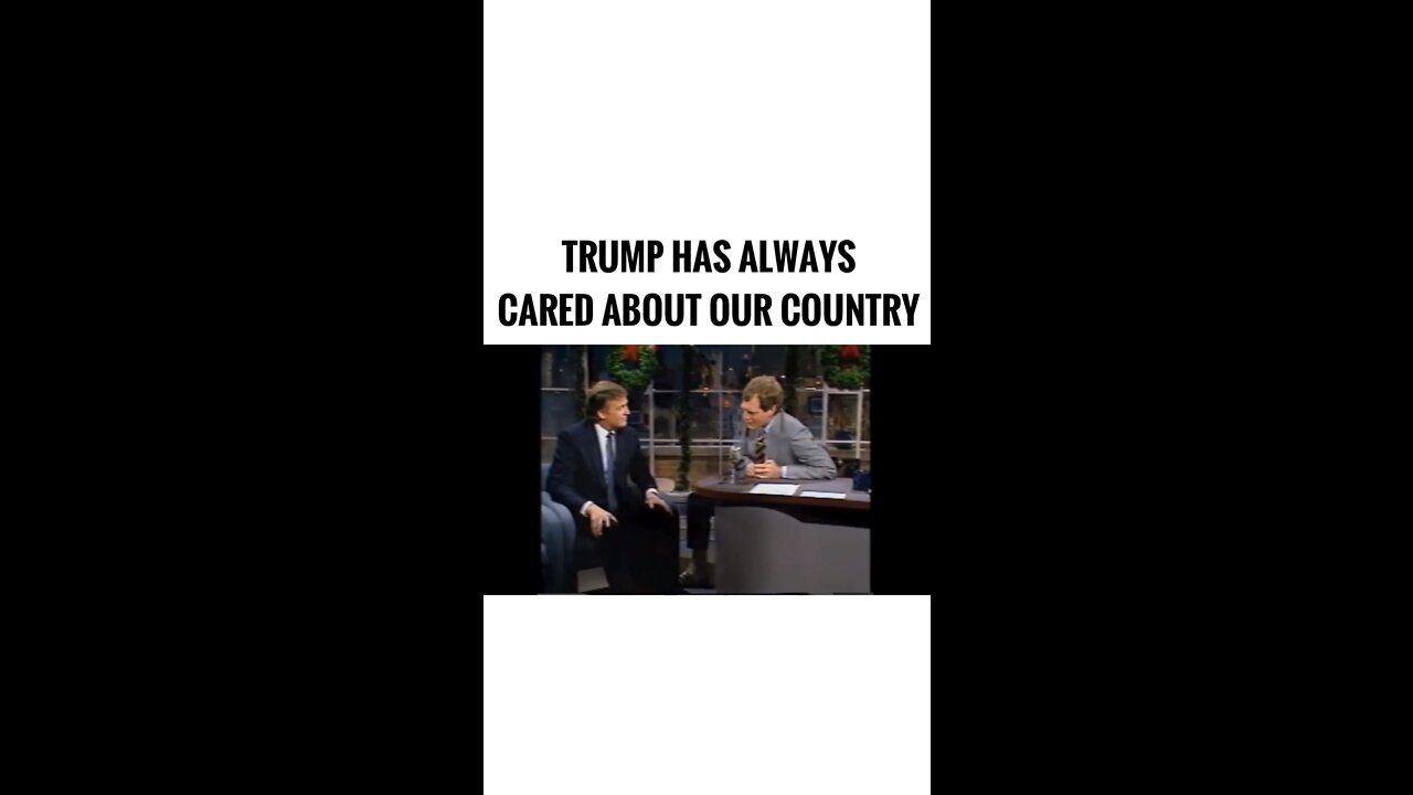 Trump has always cared!