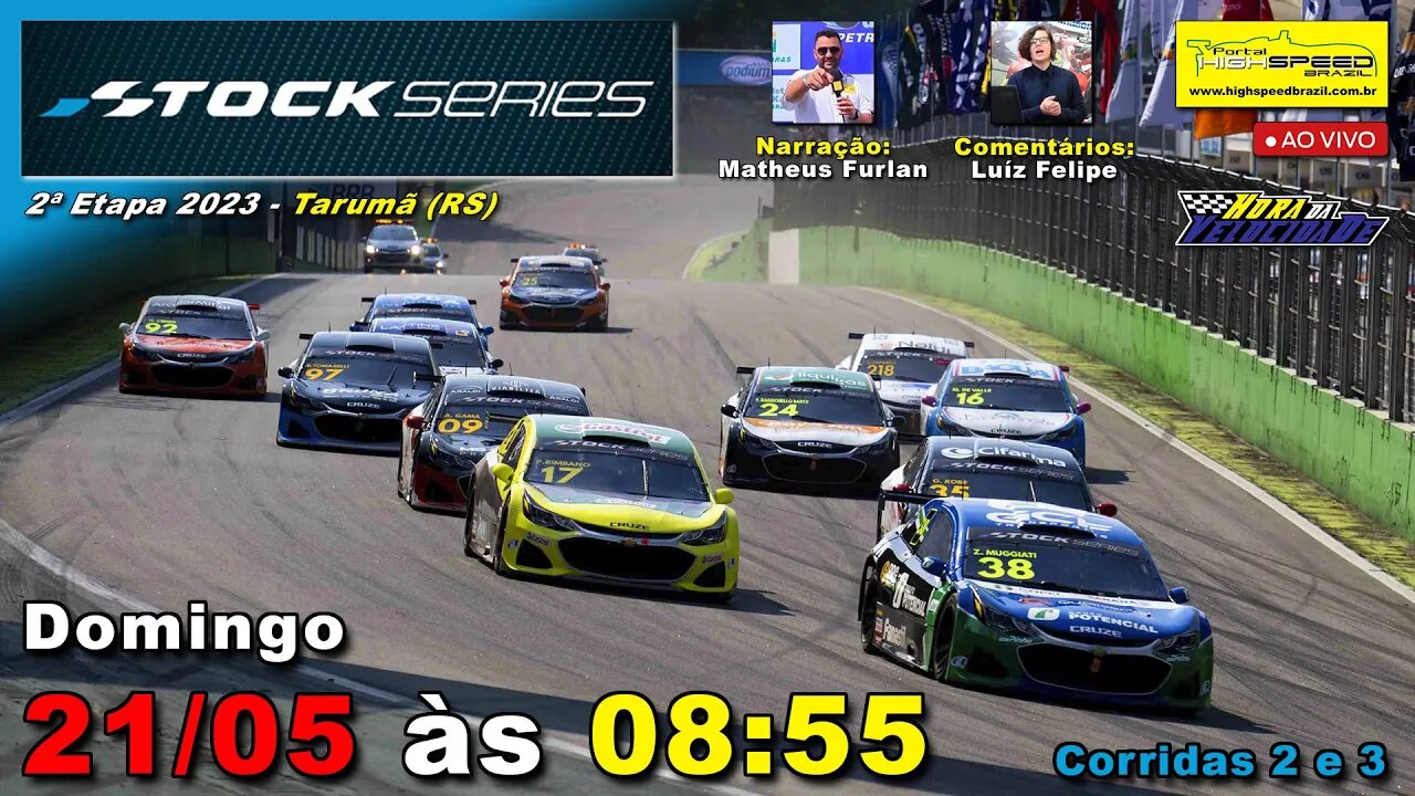 STOCK SERIES | Corrida 2 e 3 | 2ª Etapa 2023 | Tarumã (RS) | Ao Vivo