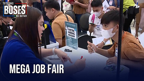 Mega job fair ng Manila LGU, binuksan para sa lahat