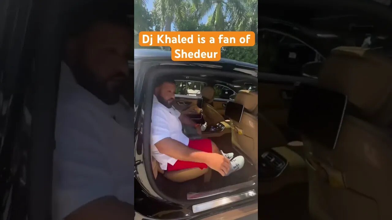 Dj Khaled is a fan of Shedeur (via: djkhaled) #djkhaledquotes #djkhaled #colorado #shedeur #sanders