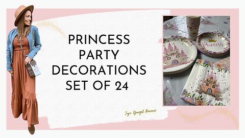 Princess Party Decorations set of 24 review