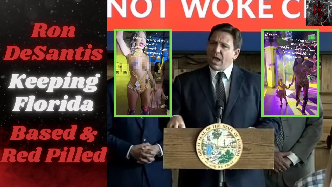 Nude Drag Show in Florida With Children Present Springs Governor Ron DeSantis Into Action!