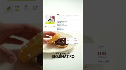 Bbluv, Plato, Warm Feeding Plate For Baby, 4+ Months, Pink, 1 Count