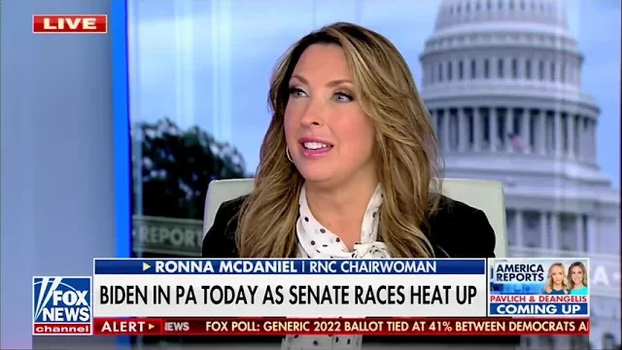 McDaniel: Democrats Are Not Showing Up With Joe Biden