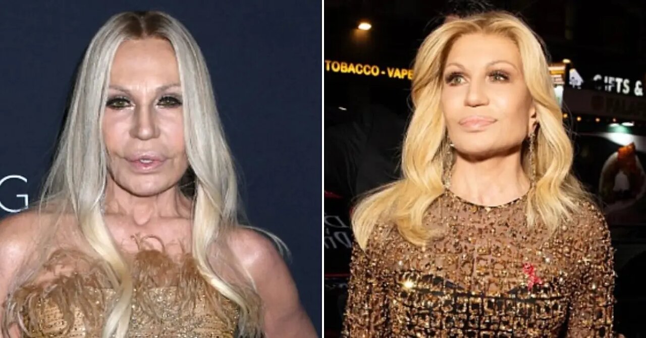 Donatella Versace Done Pulled A Reverse Uno On Us!! 😳 #donatellaversace