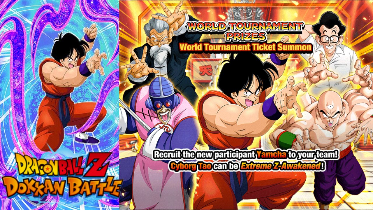 DBZ Dokkan Battle: 52nd World Tournament Prizes Banner Summons