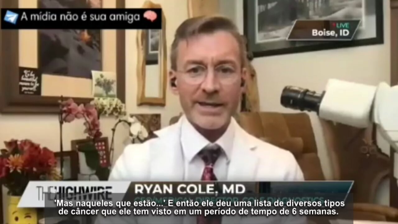 MÉDICO PATOLOGISTA COMENTA CASOS DE "CÂNCERES INEXPLICÁVEIS" EM VACINADOS.