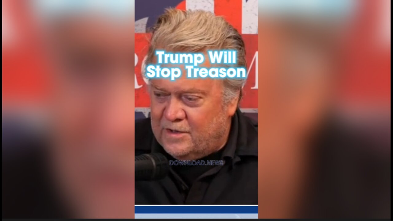 Steve Bannon: Trump Will Stop The Treasonous Deep State - 12/22/23