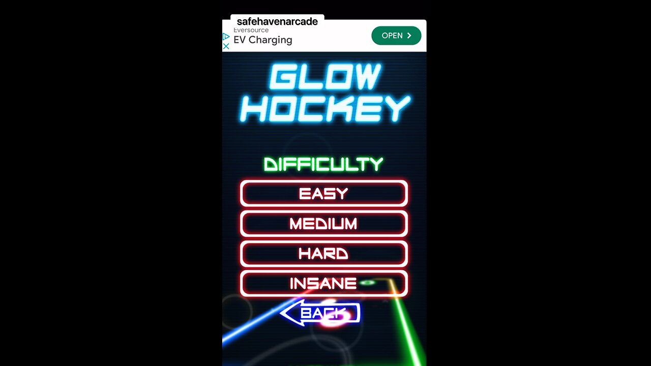 Glow Hockey Extreme