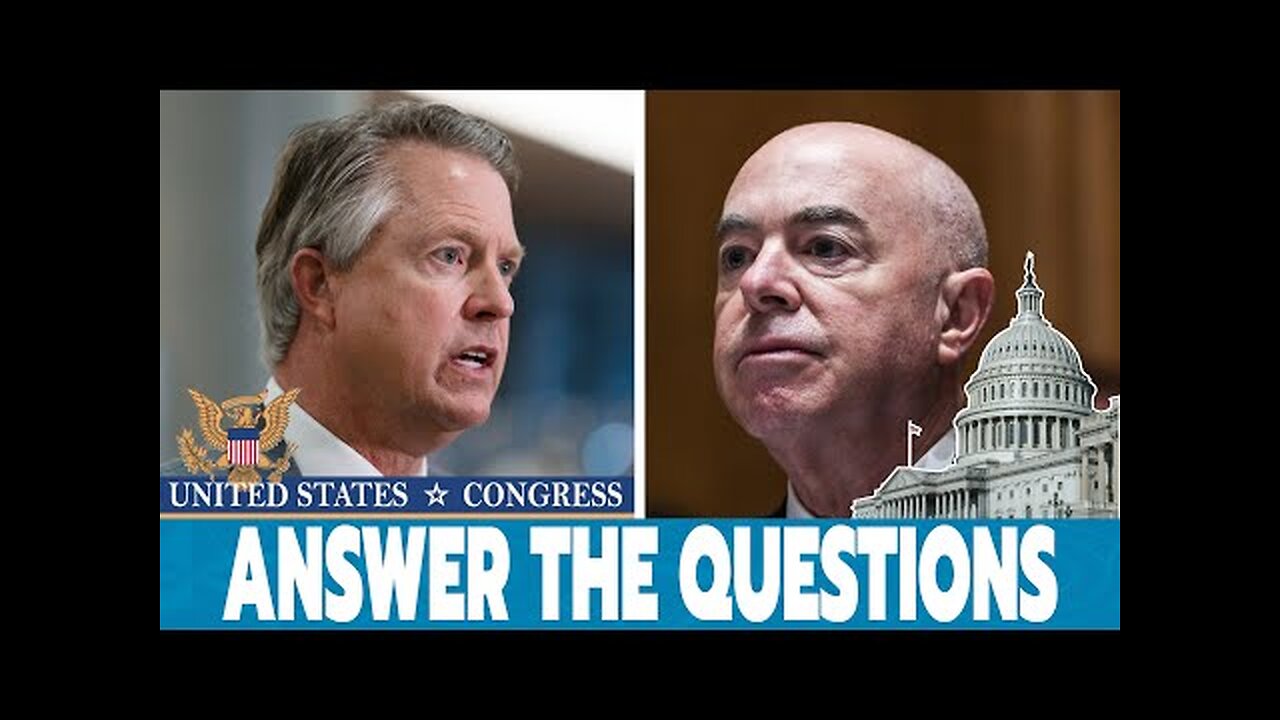 Roger Marshall Seems Unable To Get Answers From Mayorkas on Several Issues