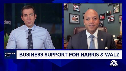 Maryland Gov. Wes Moore on Harris tapping Tim Walz as a running mate: 'Great pick'