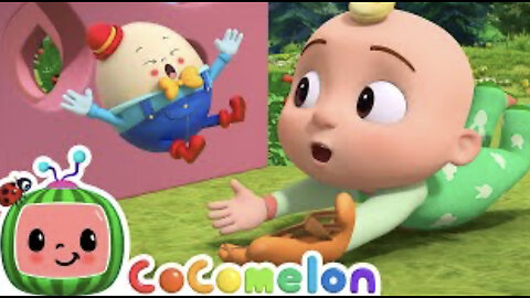 Humpty Dumpty Baby Animals | CoComelon Animal Time Nursery Rhymes for Kids