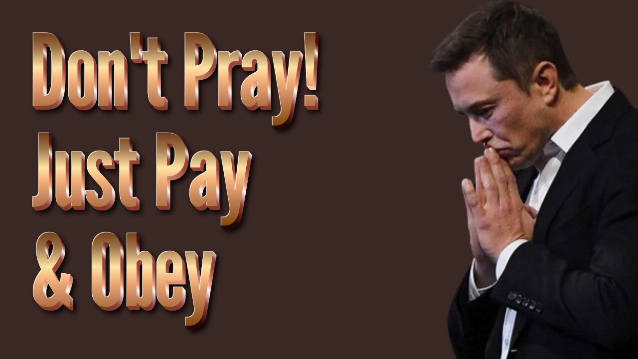 Don't Pray! Just Pay & Obey! - Joe & Joe Live