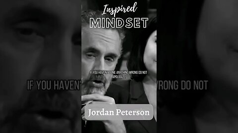 Do NOT Apologize 😠 JORDAN PETERSON #shorts #jordanpeterson #motivation #inspiration #fyp