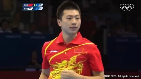 Playback of the men's team final China 3 1 South Korea