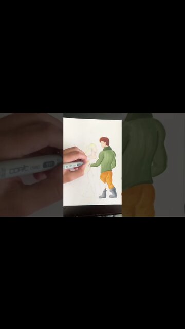 Dancing Couple #princess #dancing #copic