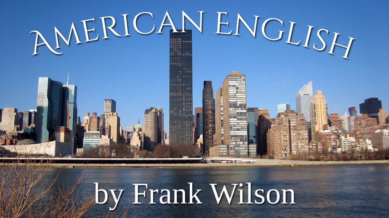 Frank Wilson: American English, Lessons 1-4