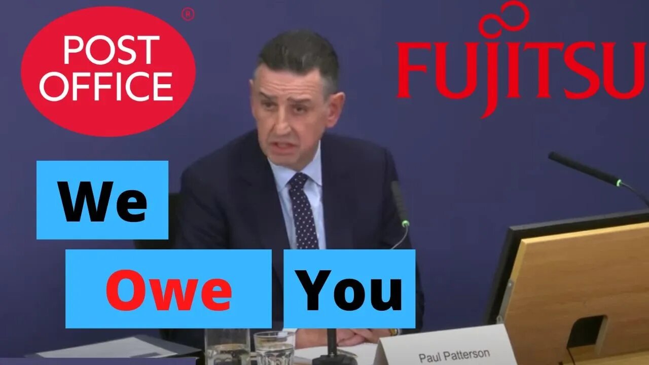 Fujitsu: 'We have let society down' #PostOfficeScandal