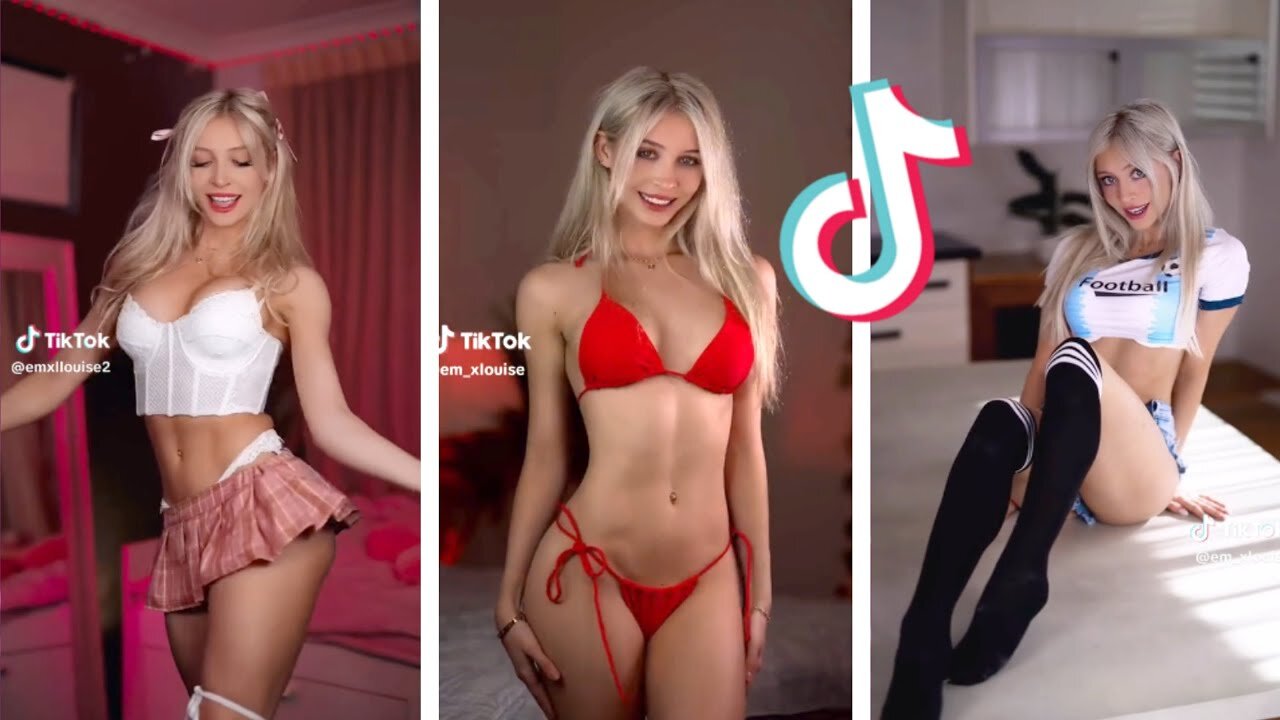 Best of Emxllouise hot TikTok girl TikToks / TikTok compilation 😈