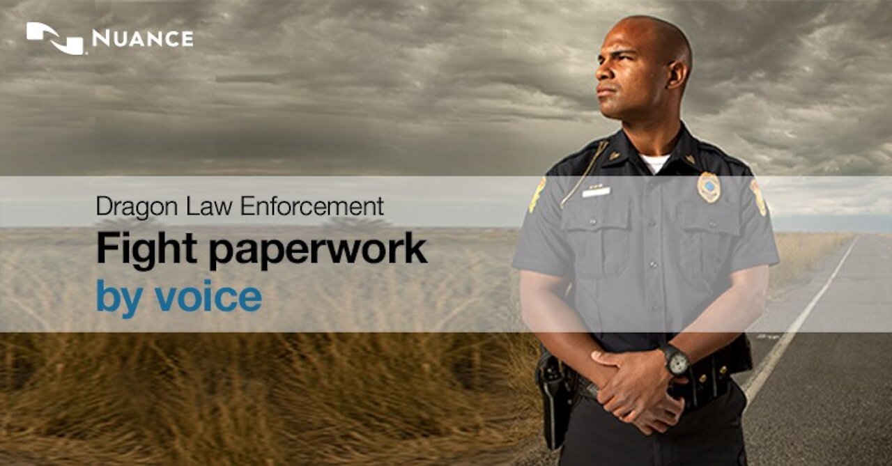 Dragon Law Enforcement - Speech Dictation Software - Code 3 Technology