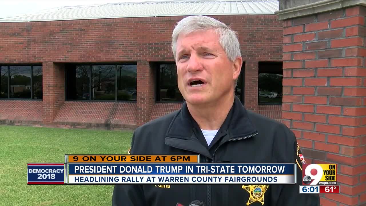 Warren County sheriff preps for Trump rally in Lebanon