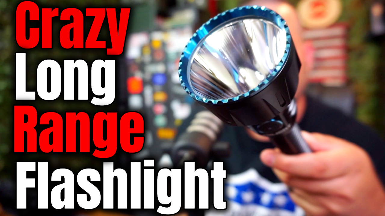 Crazy Long Range Flashlight| Olight Javelot Turbo