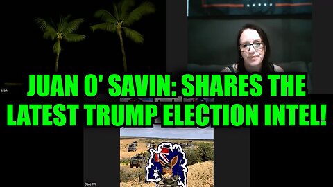 Juan O' Savin 11/3/24: Blasts the Domino Machines and Shares the Latest Trump Election Intel!