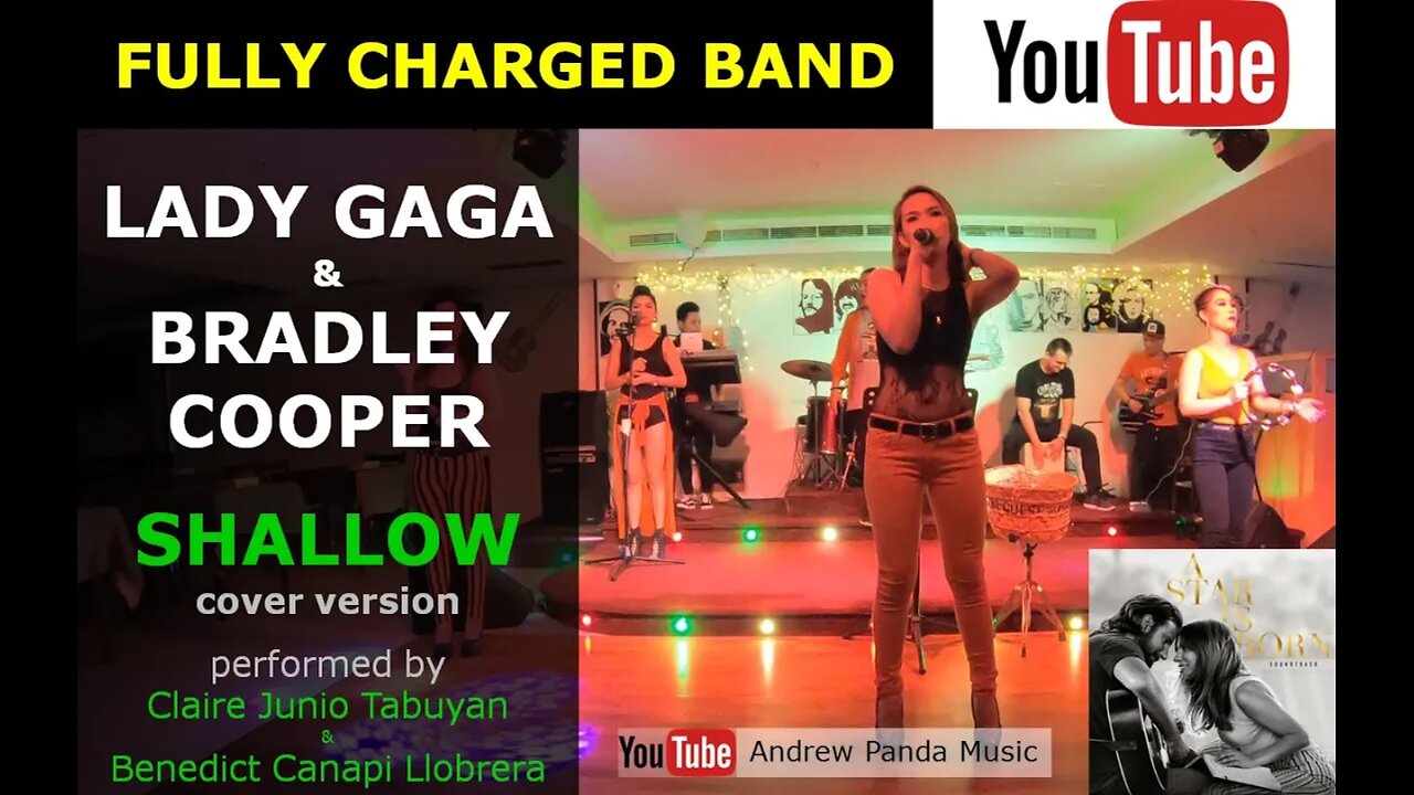 LADY GAGA & BRADLEY COOPER - SHALLOW (Live cover version @ Buddy's Bar ABH) #LadyGaga #Shallow #UAE