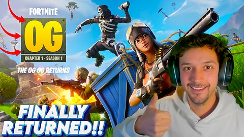 🔴LIVE - FORTNITE - OG (CHAPTER 1 SEASON 1) + BALLISTIC