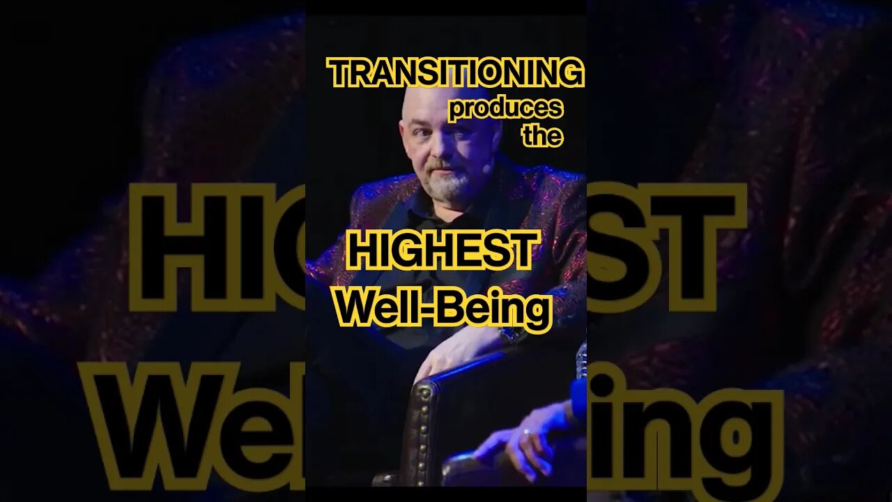 TRANSITIONING Can Produce The Highest WELL-BEING #mattdillahunty #gender #transrights #humanrights