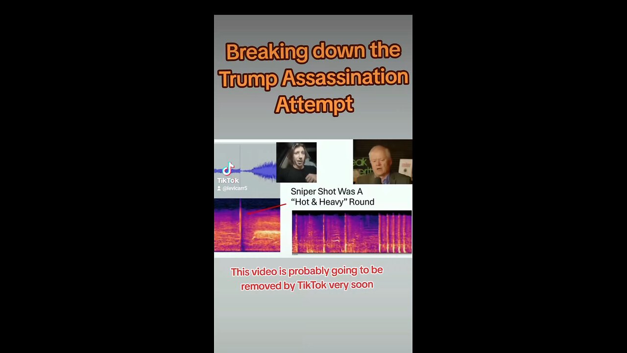 BREAKING NEWS: Evidence Trump's assassination was AN INSIDE JOB