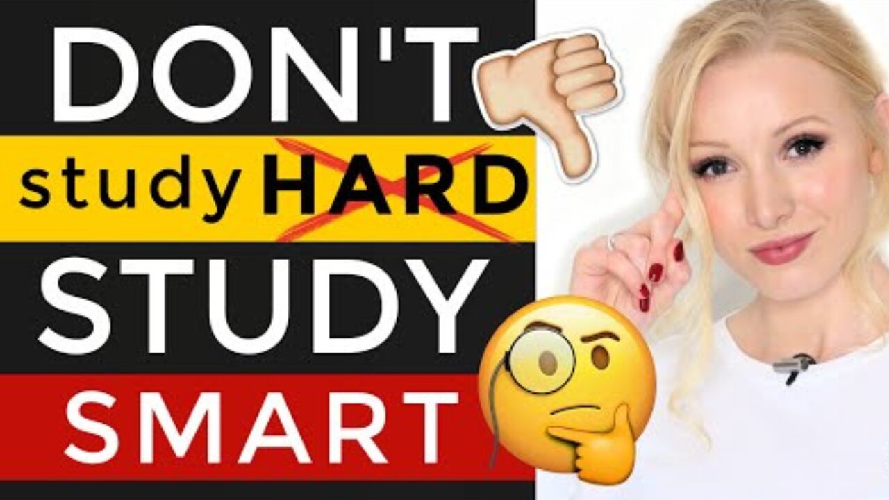 Don't study HARD, study SMART!