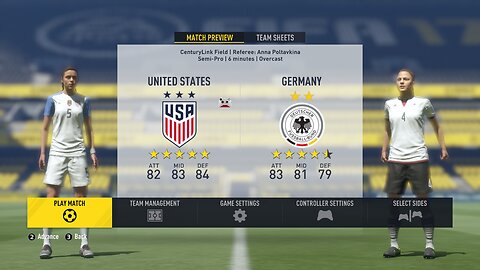 UNITED STATES OF AMERICA VS GERMANY