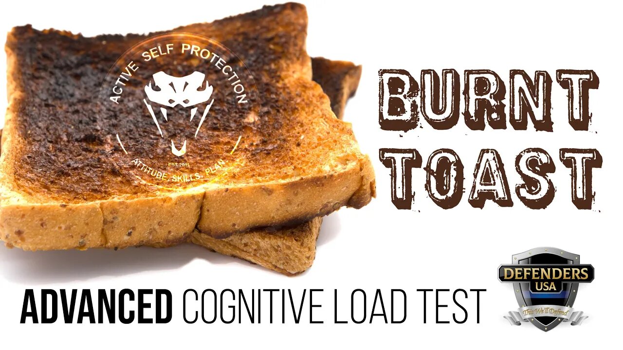 Active Self Protection Advanced Cognitive Load Test | Burnt Toast | Shot by Adam Winch