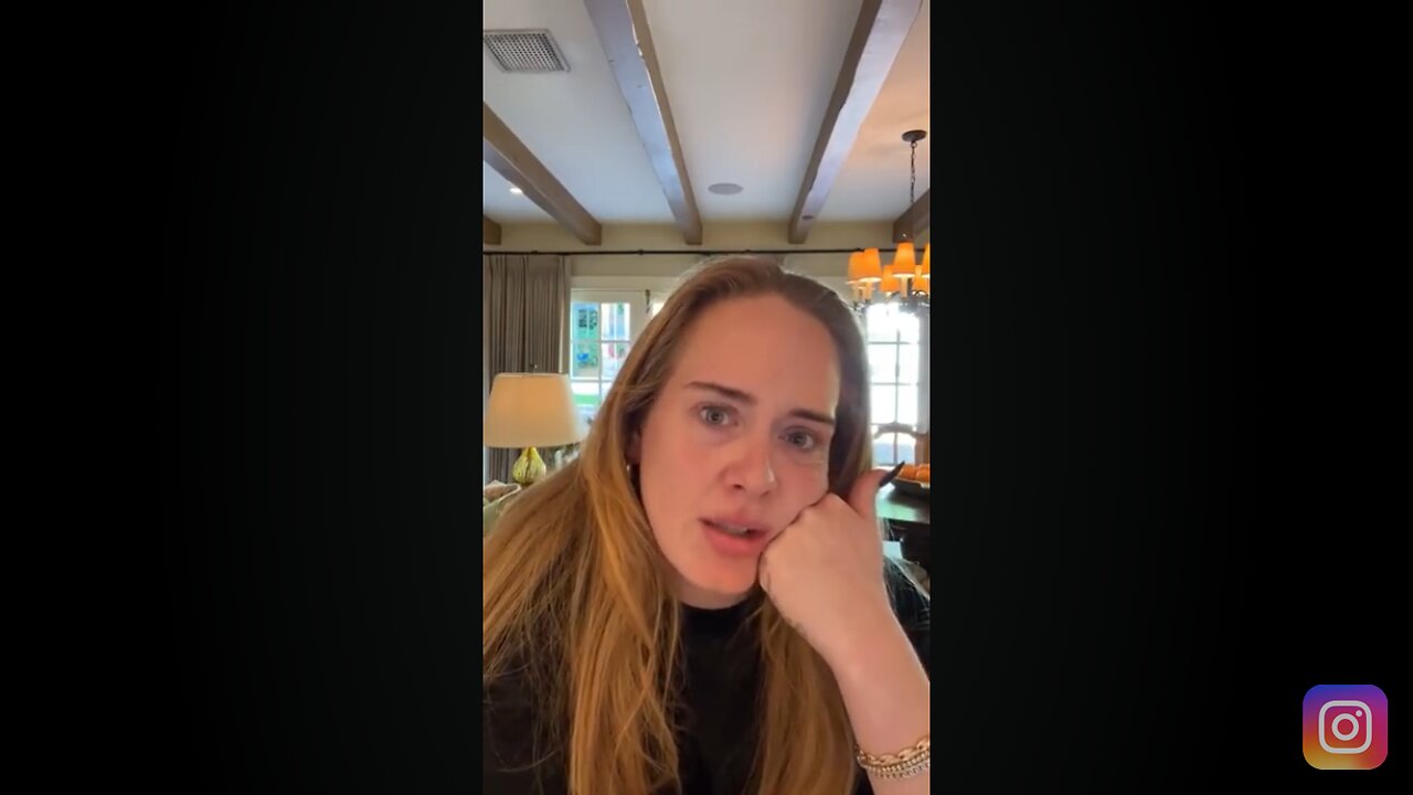 Adele instagram live stream