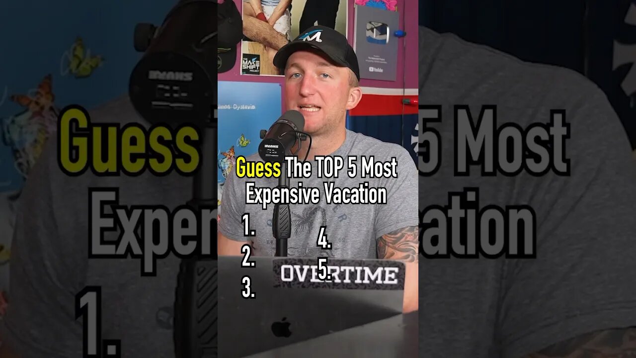 Guess the TOP 5 MOST EXPENSIVE VACATIONS!! These Are Tough! #shorts #top5 #money #wealth #vacation