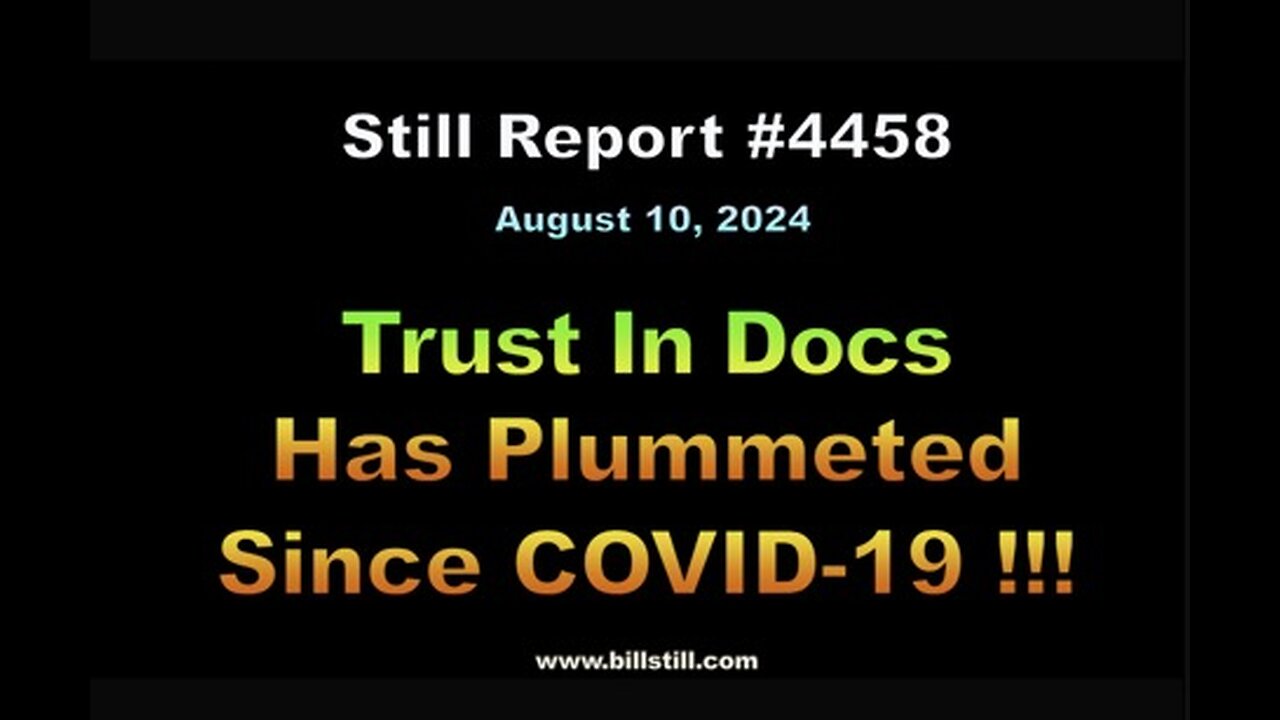 4458, Trust in Docs Has Plummeted Since COVID, 4458