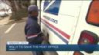 Protesters in Detroit call on president to save the U. S. Postal Service