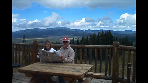 Angel Fire NM - downhill on high speed ski lift in the summer. Yes, downhill!